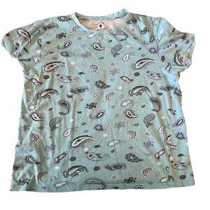 Urban Heritage Paisley T-shirt M